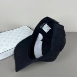 Miumiu Drill Baseball Cap Black 5hc179 Adxi F0967 - Image 6