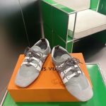 Louis Vuitton Sneakerina Light Gray 1Aivmx - Image 4