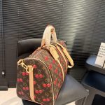 Louis Vuitton X Takashi Murakami Keepall Bandoulière 45 Monogram Brown M13764 - Image 6