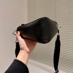 Prada Triangle Leather Mini Bag Black 27Cm 1Bh190 2Bya F0002 V Bro - Image 8