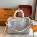Louis Vuitton Speedy Soft 30 Washed Gray 30Cm M13344 - Image 8