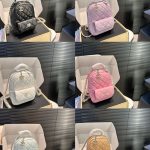 Chanel Classic Mini Backpack Black 12cm Ap3753 B06311 94305 - Image 4