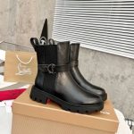Christian Louboutin CL Chelsea Booty Lug Black 1230304BK01 - Image 3