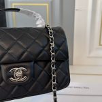Chanel Mini Flap Bag Black 20cm - Image 4