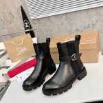 Christian Louboutin CL Chelsea Booty Lug Black 1230304BK01 - Image 5