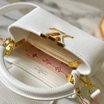 Louis Vuitton Capucines Mini Bag Snow White 21Cm M21416 - Image 9