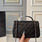 Chanel Mini Flap Bag Black 20cm - Image 6