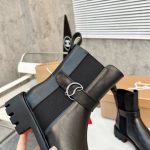 Christian Louboutin CL Chelsea Booty Lug Black 1230304BK01 - Image 7