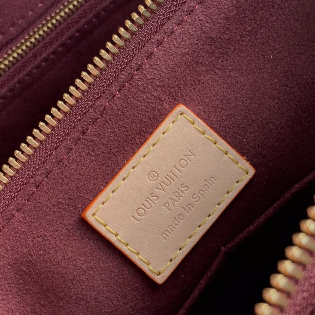 Louis Vuitton Soufflot MM Monogram Canvas Handle Bag Pink 36cm M44816 - Image 7