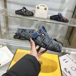 Fendi Feel Ff Mules Denim Blue 8r8448akzpf1pz7 - Image 4