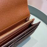 Louis Vuitton Sarah Wallet Monogram Canvas Brown 19Cm M60531 - Image 6