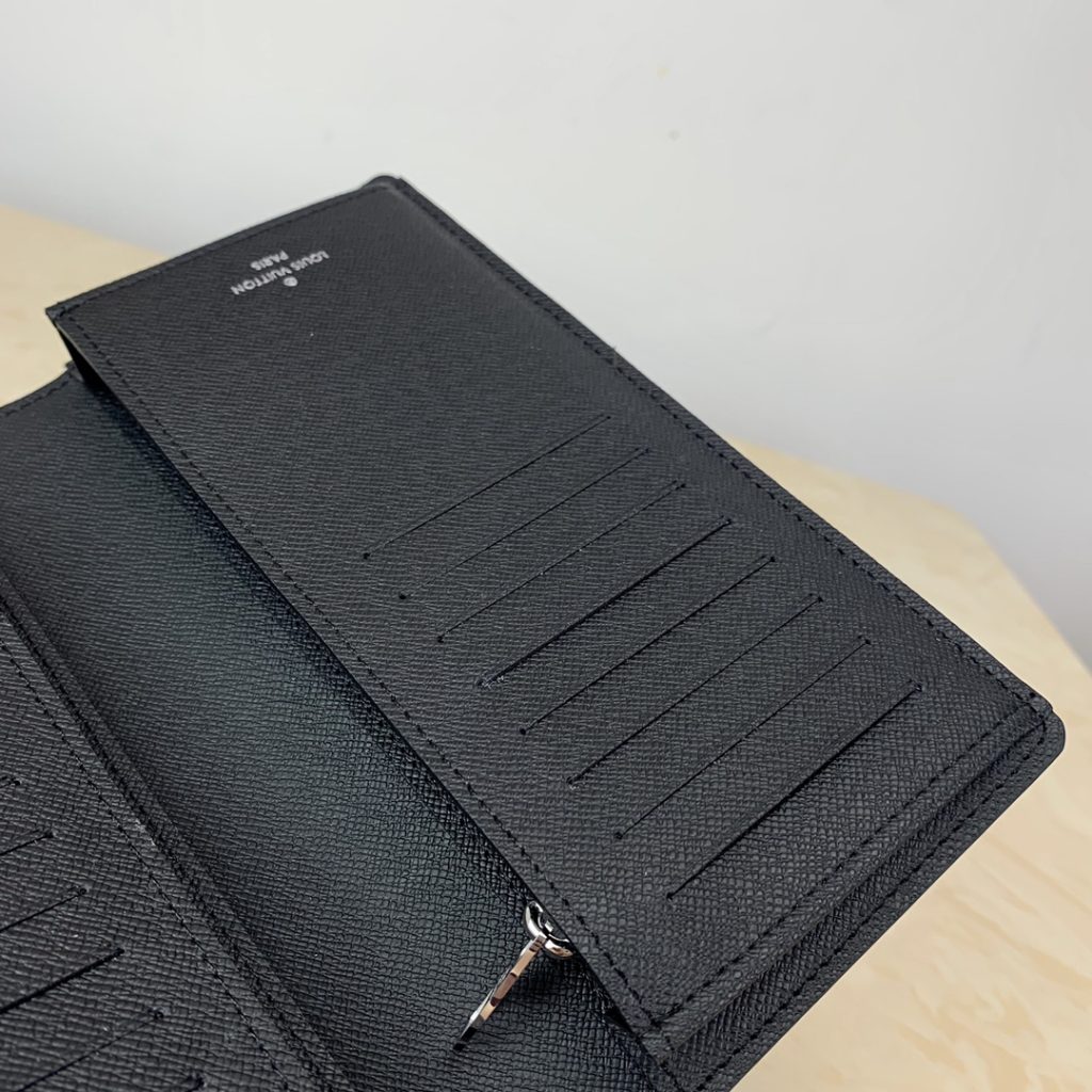 Louis Vuitton Brazza Wallet Monogram Macassar Brown 19Cm M69410 - Image 6