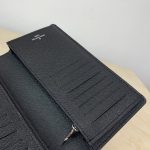 Louis Vuitton Brazza Wallet Monogram Macassar Brown 19Cm M69410 - Image 6