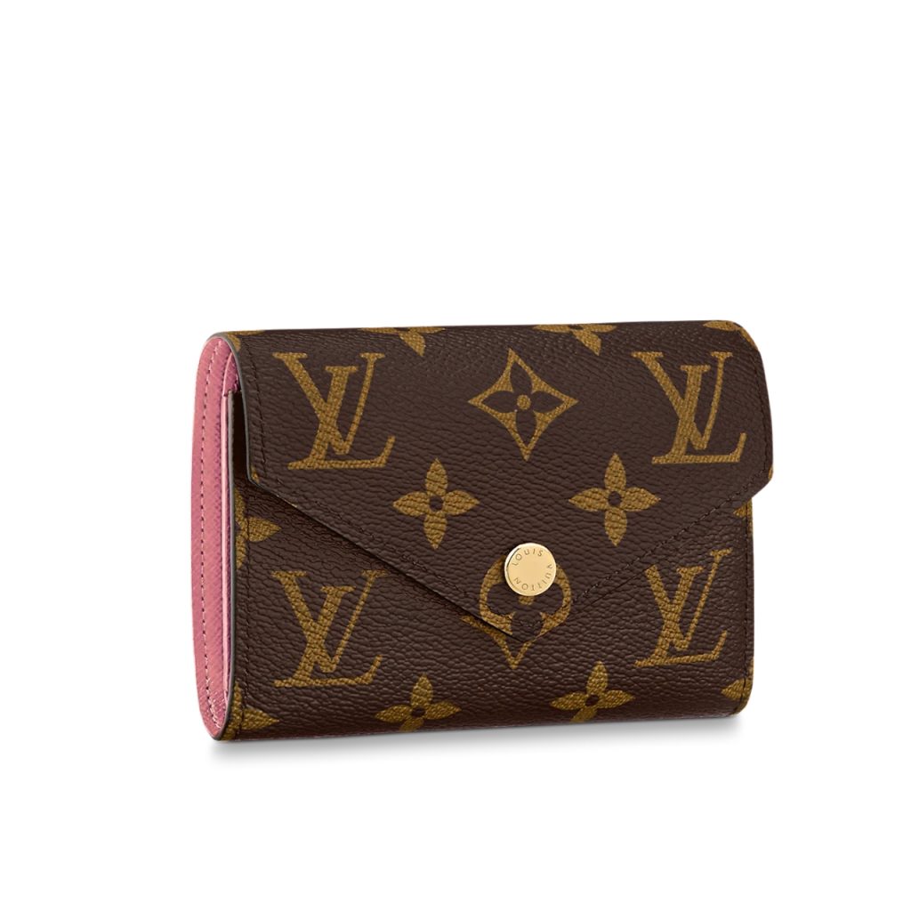 Louis Vuitton Victorine Wallet Monogram Rose Ballerine 12Cm M62360 - Image 2