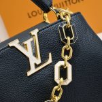 Louis Vuitton Capucines BB Bag Black 27cm - Image 7