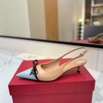 Valentino Bepointy Slingback Pumps Beige And Blue 6W2S0Ll3Yea Cvk - Image 5