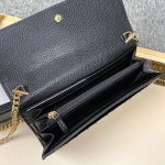 Gucci Gg Marmont Bicolor Wallet On Chain Beige Ebony 19Cm 546585 17Wag 1283 - Image 7