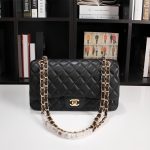 Chanel Classic Handbag Black 25Cm - Image 3