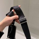 Prada Triangle Leather Mini Bag Black 27Cm 1Bh190 2Bya F0002 V Bro - Image 7