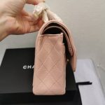 Chanel Classic Medium Flap Bag With Gold Hardware Pink 25Cm - Image 4