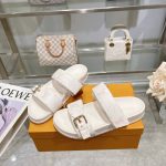 Louis Vuitton Bom Dia Flat Comfort Mule Dune Beige 1Ahmt7 - Image 5