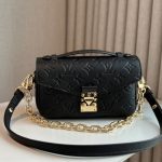 Louis Vuitton Pochette Métis East West Bag Black 21Cm M46595 - Image 3