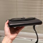 Hermes Kelly Classique To Go Wallet Black Silver Hardware 19Cm H080253Ck89 - Image 7