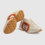 RHYTON SNEAKER WITH INTERLOCKING G AND HEART - Image 2