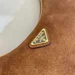 Prada Re Edition Mini Suede Bag Dark Brown 28Cm 1Bc204 2C4S F0324 V Qoo - Image 8