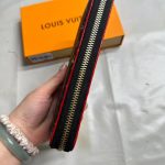 Louis Vuitton X Takashi Murakami Zippy Wallet Black Multicolored 19cm - Image 8