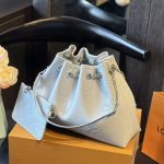 Louis Vuitton Lv Bundle Bag Blue Washed 28Cm M11187 - Image 3