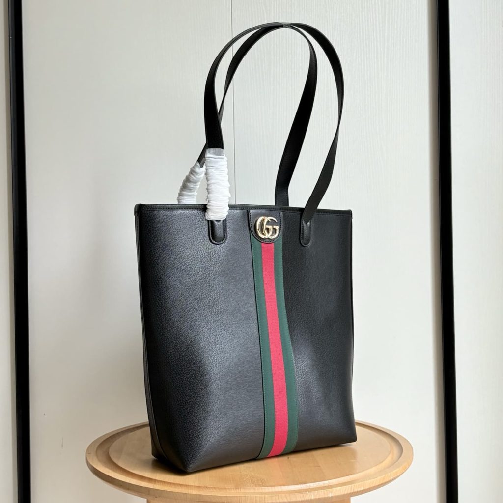 Gucci Ophidia Medium Tote Bag Black 36Cm 834465 AAE1A 1042 - Image 4