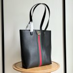 Gucci Ophidia Medium Tote Bag Black 36Cm 834465 AAE1A 1042 - Image 4