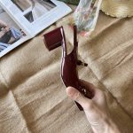 Gucci Women's Horsebit Pump Red Leather 801893 Bnc80 6207 - Image 6