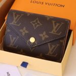 Louis Vuitton Victorine Wallet Monogram Rose Ballerine 12Cm M62360 - Image 3