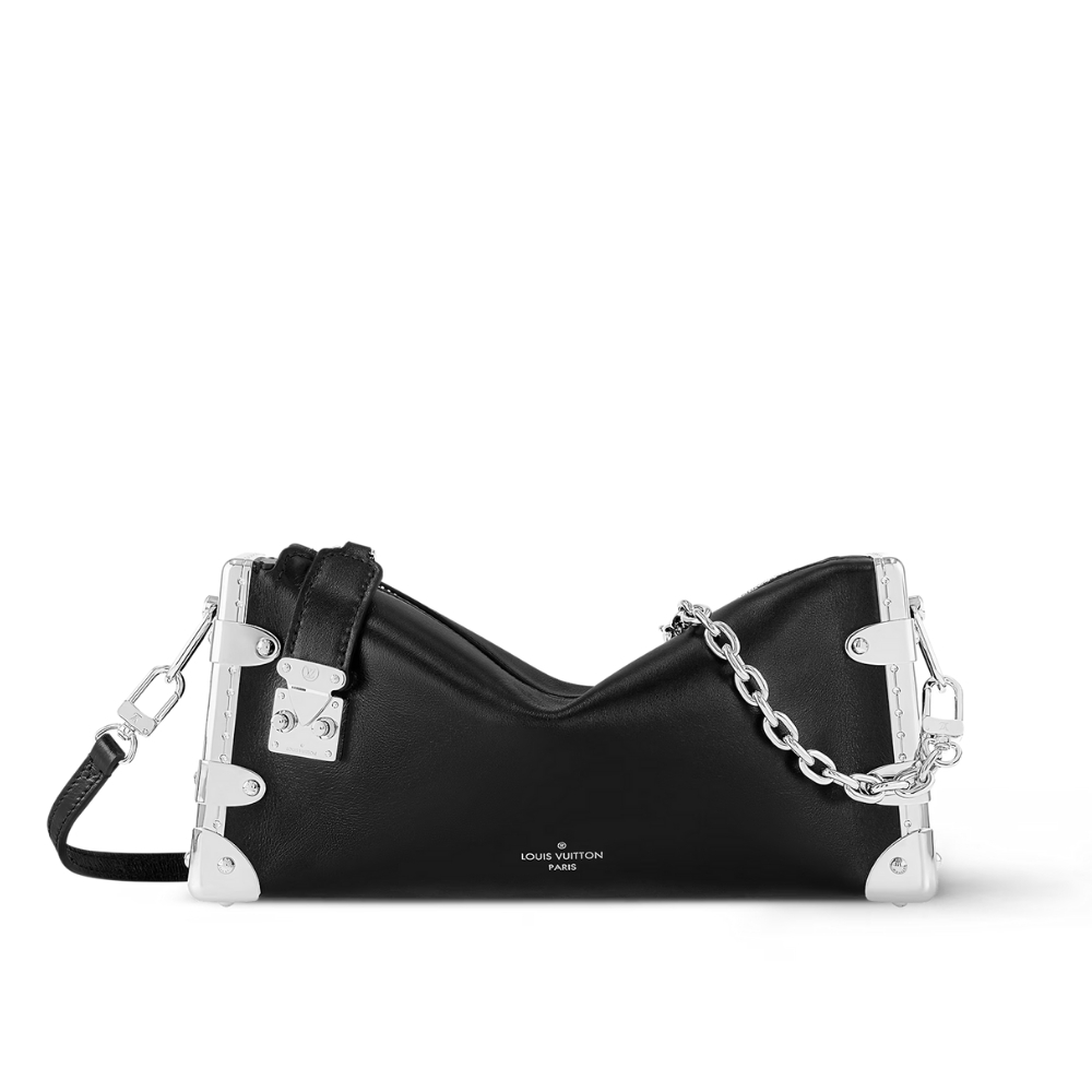 6-3-5.jpg Louis Vuitton Slim Trunk Bag Black 23Cm M25445 - Image 1