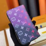 Louis Vuitton Zippy Wallet Midnight Fuchsia 19cm M81349 - Image 7