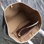 Louis Vuitton Neverfull GM Monogram Canvas Tote Bag Beige 39cm M40990 - Image 5