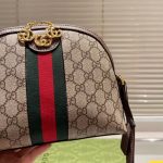Gucci Ophidia Small Shoulder Gg Supreme Beige Ebony 23cm 499621 K05ng 8745 - Image 4