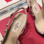 Valentino Garavani Rockstud Patent Leather Strap Pump Black - Image 6