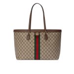 Gucci Ophidia Large Tote Bag Beige And Dark Brown Gg Supreme 38Cm 631685 96Iwb 8745