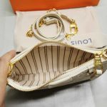Louis Vuitton Easy Pouch On Strap Cream 19Cm M81066 - Image 6