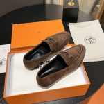 Hermes Paris Loafer Brown H242899Zabc390 - Image 3