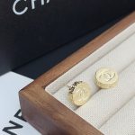 Chanel Gold Mini Earrings - Image 6