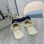 Prada Patent Leather Slingback Ballerinas Ivory 1f828n 069 F0304 F 015 - Image 3