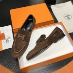 Hermes Paris Loafer Brown H242899Zabc390 - Image 4