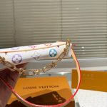 Louis Vuitton X Takashi Murakami Pochette Accessories Multicolore Blanc 21cm M13404 - Image 5