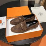 Hermes Paris Loafer Brown H242899Zabc390 - Image 5