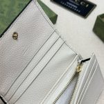 Gucci Bi Color Gg Marmont Small Wallet Beige And White 11cm 658610 17wag 9096 - Image 8