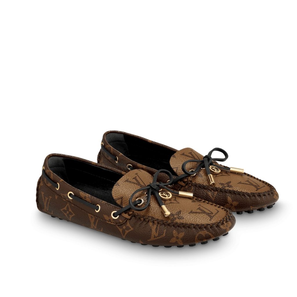 Louis Vuitton Gloria Flat Loafers Brown 1Abv23 - Image 2